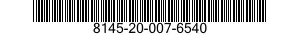 8145-20-007-6540 SHIPPING AND STORAGE CONTAINER,ELECTRIC/ELECTRONIC EQUIPMENT 8145200076540 200076540