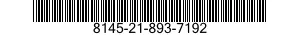 8145-21-893-7192 STORAGE CONTAINER,FLEXIBLE 8145218937192 218937192