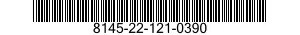 8145-22-121-0390 SHIPPING AND STORAGE CONTAINER,TEST KIT 8145221210390 221210390