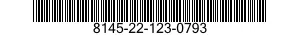 8145-22-123-0793 SHIPPING AND STORAGE CONTAINER,MISCELLANEOUS EQUIPMENT 8145221230793 221230793
