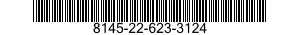 8145-22-623-3124 SHIPPING AND STORAGE CONTAINER,MISCELLANEOUS EQUIPMENT 8145226233124 226233124