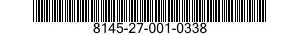 8145-27-001-0338 SHIPPING AND STORAGE CONTAINER,OPTICAL EQUIPMENT 8145270010338 270010338