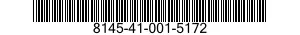 8145-41-001-5172 SHIPPING AND STORAGE CONTAINER,FLUID 8145410015172 410015172