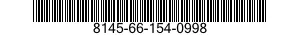 8145-66-154-0998 BOX,SHIPPING AND STORAGE 8145661540998 661540998