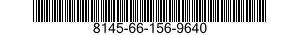8145-66-156-9640 SHIPPING AND STORAGE CONTAINER,HELICOPTER COMPONENTS 8145661569640 661569640