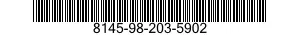 8145-98-203-5902 SHIPPING AND STORAGE CONTAINER,MISCELLANEOUS EQUIPMENT 8145982035902 982035902