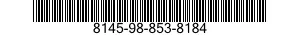 8145-98-853-8184 SHIPPING AND STORAGE CONTAINER,MISCELLANEOUS EQUIPMENT 8145988538184 988538184