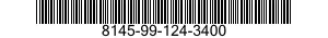 8145-99-124-3400 SHIPPING AND STORAGE CONTAINER,OPTICAL EQUIPMENT 8145991243400 991243400