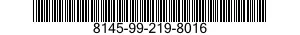 8145-99-219-8016 SHIPPING AND STORAGE CONTAINER,AIRCRAFT STRUCTURAL COMPONENT 8145992198016 992198016