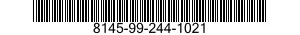 8145-99-244-1021 SHIPPING AND STORAGE CONTAINER,TEST KIT 8145992441021 992441021