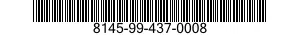 8145-99-437-0008 SHIPPING AND STORAGE CONTAINER,AIRCRAFT STRUCTURAL COMPONENT 8145994370008 994370008