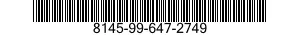 8145-99-647-2749 SHIPPING AND STORAGE CONTAINER,AIRCRAFT STRUCTURAL COMPONENT 8145996472749 996472749