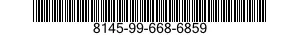 8145-99-668-6859 SHIPPING AND STORAGE CONTAINER,TEST KIT 8145996686859 996686859