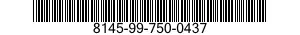 8145-99-750-0437 SHIPPING AND STORAGE CONTAINER,TURBINE COMPONENTS 8145997500437 997500437