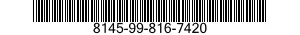 8145-99-816-7420 SHIPPING AND STORAGE CONTAINER,COMMUNICATION EQUIPMENT 8145998167420 998167420