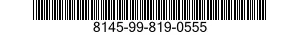 8145-99-819-0555 SHIPPING AND STORAGE CONTAINER,AIRCRAFT STRUCTURAL COMPONENT 8145998190555 998190555