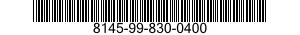 8145-99-830-0400  8145998300400 998300400