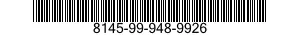 8145-99-948-9926  8145999489926 999489926