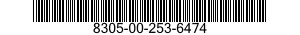 8305-00-253-6474  8305002536474 002536474
