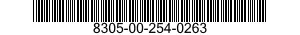 8305-00-254-0263  8305002540263 002540263