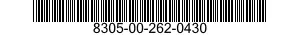 8305-00-262-0430  8305002620430 002620430