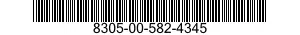 8305-00-582-4345  8305005824345 005824345