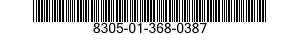 8305-01-368-0387 CLOTH,COATED 8305013680387 013680387