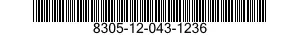 8305-12-043-1236  8305120431236 120431236