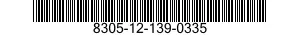 8305-12-139-0335 CLOTH,TWILL 8305121390335 121390335