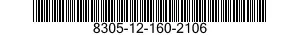 8305-12-160-2106 PLATE,INSTRUCTION 8305121602106 121602106