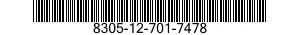 8305-12-701-7478 CLOTH,PLAIN WEAVE 8305127017478 127017478