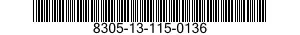 8305-13-115-0136  8305131150136 131150136