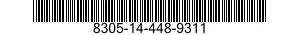 8305-14-448-9311 CLOTH,BROADCLOTH 8305144489311 144489311