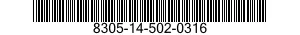 8305-14-502-0316 NETTING,TEXTILE 8305145020316 145020316