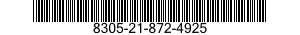 8305-21-872-4925 CLOTH,DUCK 8305218724925 218724925
