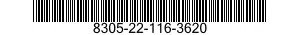 8305-22-116-3620 CLOTH,BROADCLOTH 8305221163620 221163620