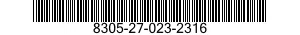 8305-27-023-2316 CLOTH,BROADCLOTH 8305270232316 270232316
