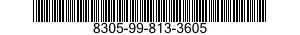 8305-99-813-3605 WEBBING,TEXTILE,INTEGRAL LOCKING LOOP 8305998133605 998133605