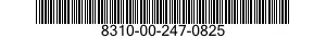 8310-00-247-0825  8310002470825 002470825