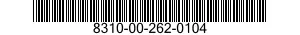 8310-00-262-0104  8310002620104 002620104