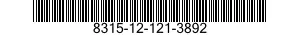 8315-12-121-3892 BUTTON,SEWING HOLE 8315121213892 121213892