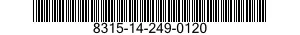8315-14-249-0120 LACING,TEXTILE 8315142490120 142490120