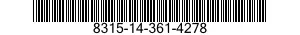 8315-14-361-4278 RING,TOGGLE,STAPLE BUTTON 8315143614278 143614278