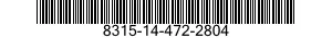 8315-14-472-2804 FASTENER TAPE,HOOK 8315144722804 144722804