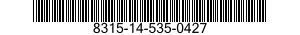 8315-14-535-0427 FASTENER TAPE,HOOK 8315145350427 145350427