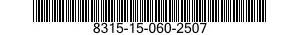 8315-15-060-2507 PIN,STRAIGHT 8315150602507 150602507