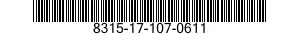 8315-17-107-0611 BUTTON,MULTIPLE 8315171070611 171070611