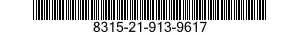 8315-21-913-9617 FASTENER TAPE,HOOK AND PILE 8315219139617 219139617