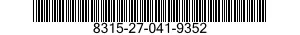 8315-27-041-9352 BUTTON,SEWING HOLE 8315270419352 270419352