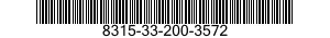 8315-33-200-3572 FASTENER TAPE,HOOK 8315332003572 332003572